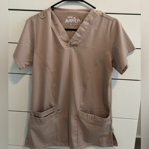 MediChic Mini Marilyn Scrubs Set Khaki XXS Top / XS Pants